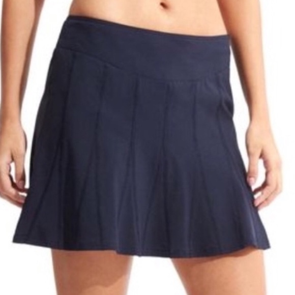 Athleta Pants - Athleta Wear About Navy Skirt Skort 2